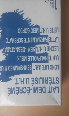 Lait demi-écrémé stérilisé UHT